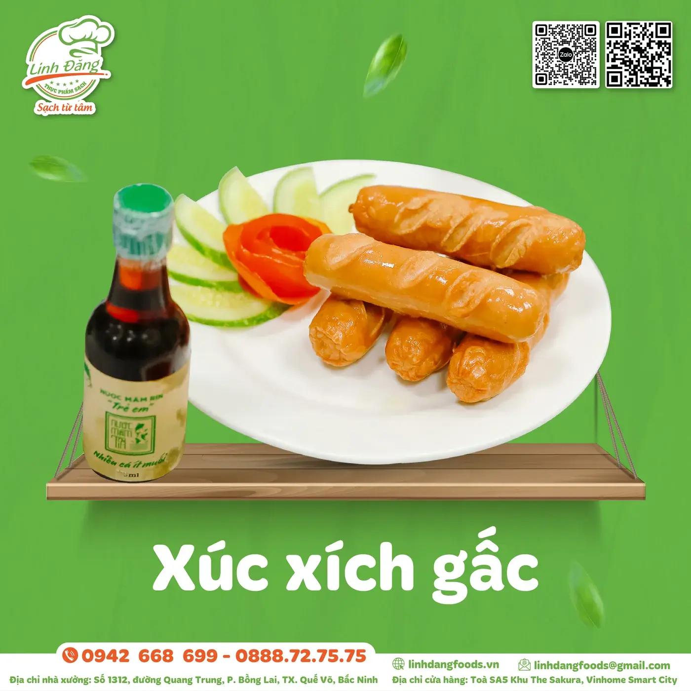Xúc xích gấc